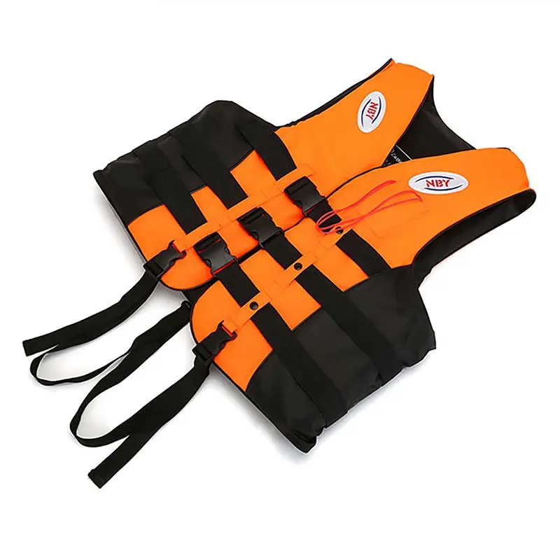 Регулируемый жилет куртка со свистком с плаванием профессиональная Спасательная куртка дети взрослый светоотражающий