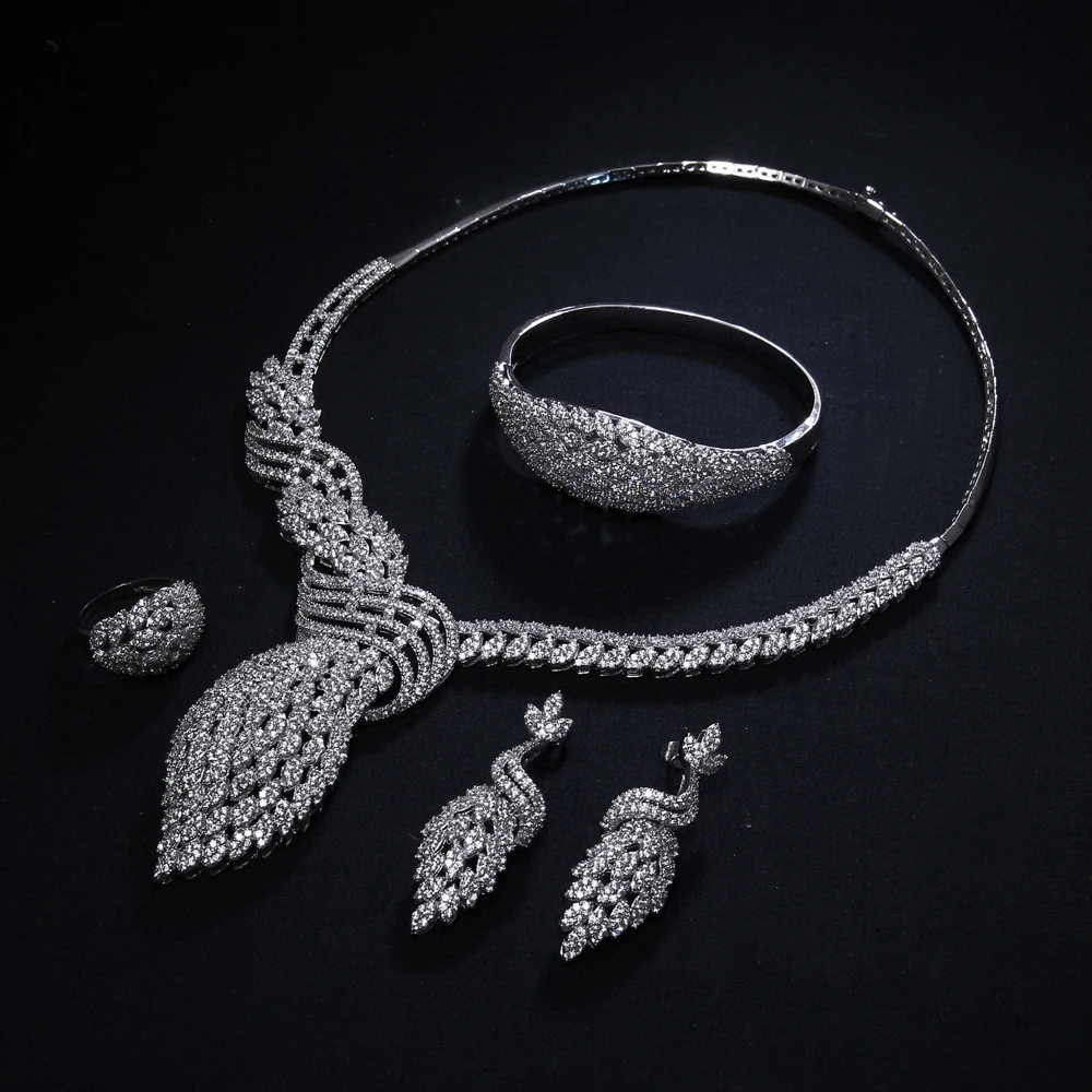 large necklace sets for wedding (9)