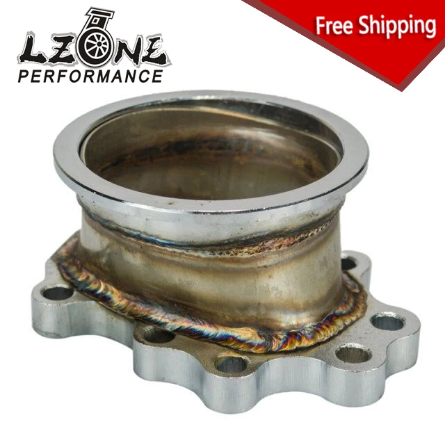 

FREE SHIPPING - TURBO ADAPTOR FLANGE FORT25 T28 GT25 GT28 8 BOLT to 3" v band TURBO OUTLET DOWNPIPE FLANGE ADAPTER