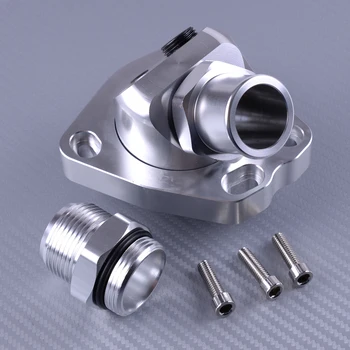 

beler Car Cooling System Replacement Swivel Neck Thermostat Cooling Housing Fit for K Series K20 K24 Radiator Hose k Swap