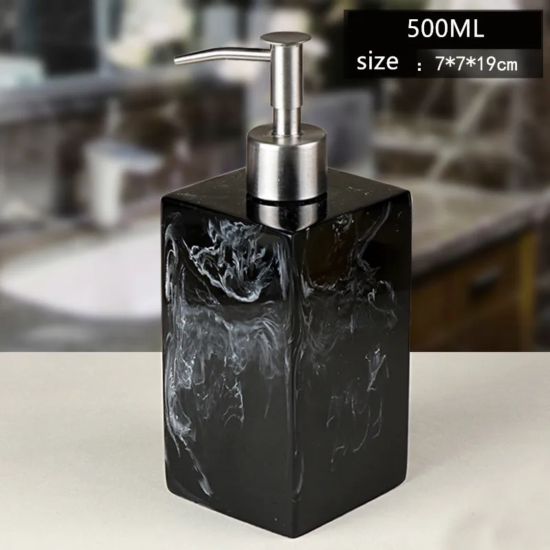 Lotion Bottle 500 ML Resin Soap Bottle Creative Hotel Marble Shampoo Dispenser Press Hand Sanitizer Bottle Soap Dispenser Set Lotion Bottle 500 ML Resin Soap Bottle Creative Hotel Marble Shampoo Dispenser Press Hand Sanitizer Bottle Soap Dispenser Set