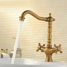 2017, распродажа torneira Cozinha torneira Кухня кран Freeshipping бассейна кран для ванной двойная ручка Кухонная мойка латунь вращения