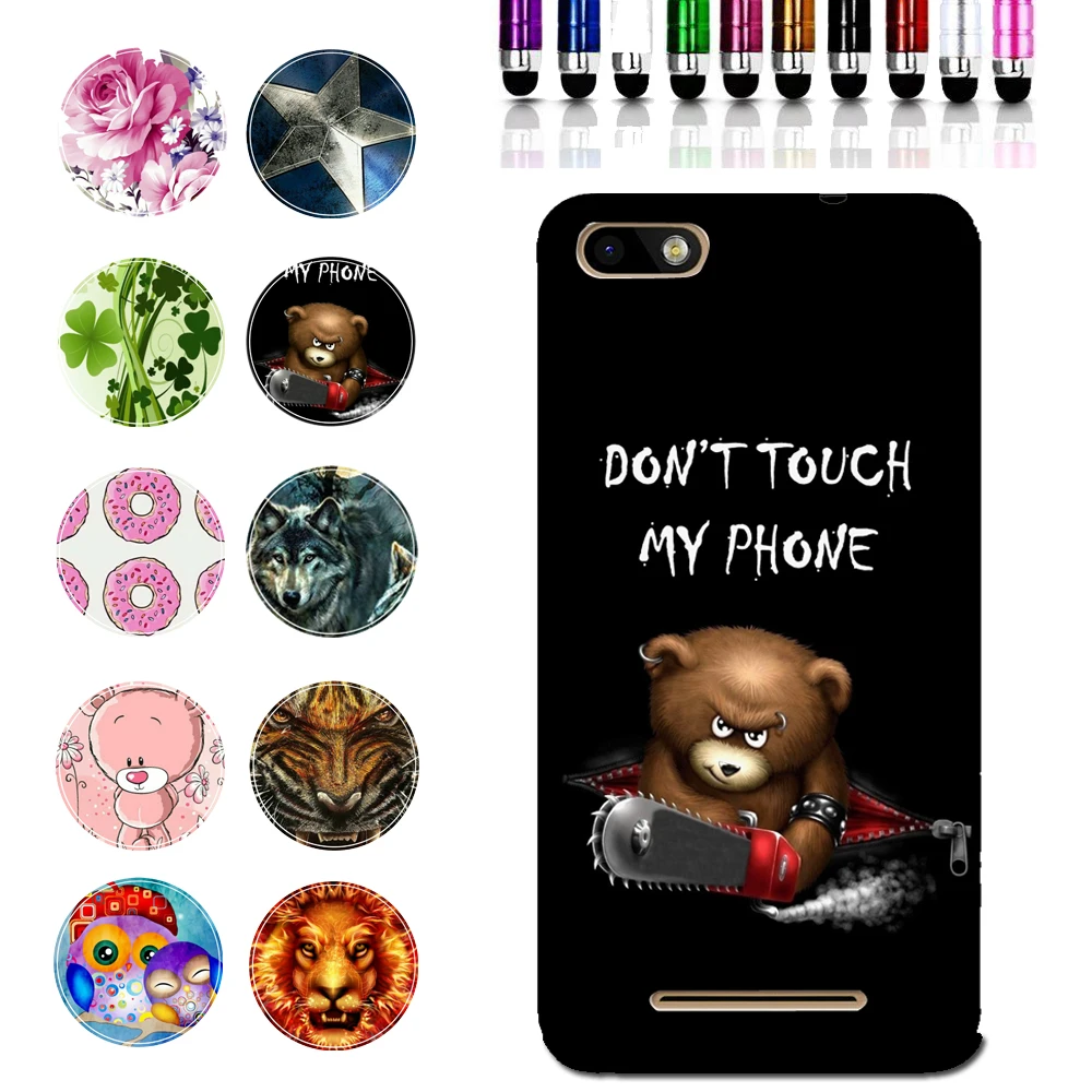 

For BQ 5020 New printer TPU back cover For BQ BQS-5020 Strike Smart Mobile Phone Case Silicon Cover