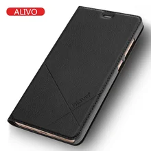 ALIVO Brand For Xiaomi Redmi Note 4 Pro Prime Case Leather Flip Protector Cover Redmi Note4 Mobile Phone Cases Luxury Accessory