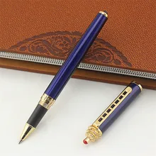 Старинный полый цветок шариковая ручка металл Средний 0,7 мм золотые ручки с зажимом мяч для школы студента офиса Бизнес письма канцелярские принадлежности