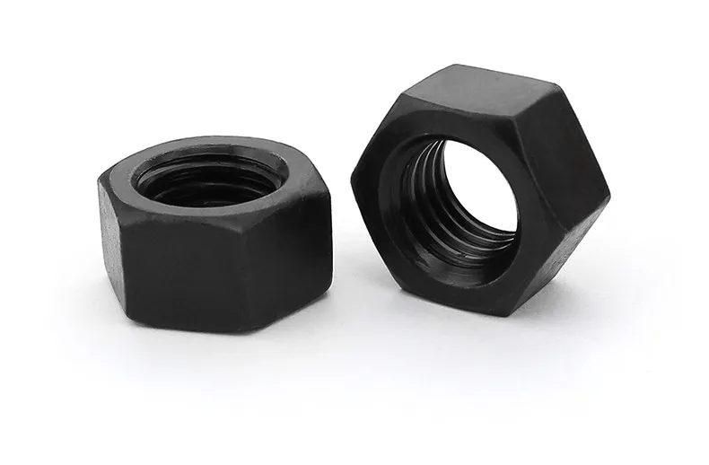 

M3 M4 M5 M6 M8 M10 M12-M30 Carbon Steel Hex Nut Black Hexagonal Nuts GB6170