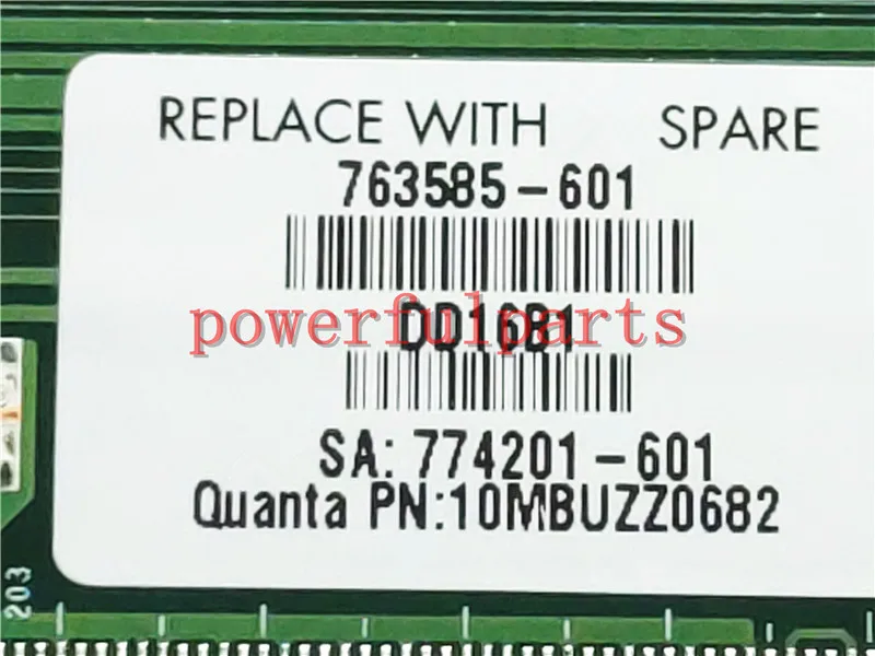 Новая материнская плата для ноутбука 763585-601 DAY33AMB6C0 для hp ENVY 15-K 15T-K с HM87 i7-4710HQ полностью протестирована хорошо