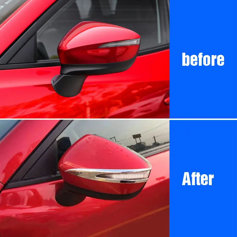 Аксессуары Vtear для Mazda CX 3 CX3 2020 2019 хромированная Автомобильная дверь боковое