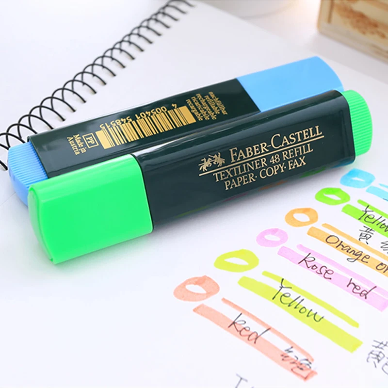 Faber Castell Textliner маркеры фломастер ручка 6 цветов/лот