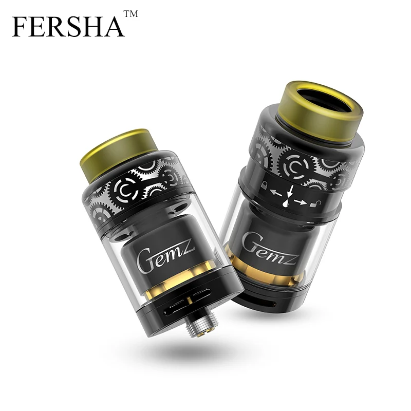 

FERSHA PRIME MOVER RTA 3ml 24 diameter top filling Bottom Airflow Adjustable electronic cigarette atomizer tank