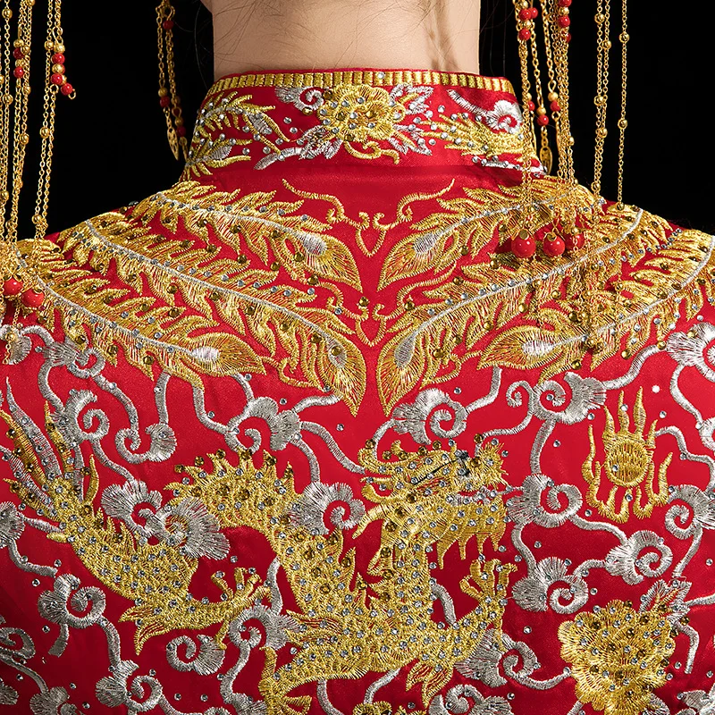Новый Для женщин Традиционный китайский свадебное платье с кисточками платье Чонсам Винтаж Qipao Vestido Китай платья халаты восточные Оптовая