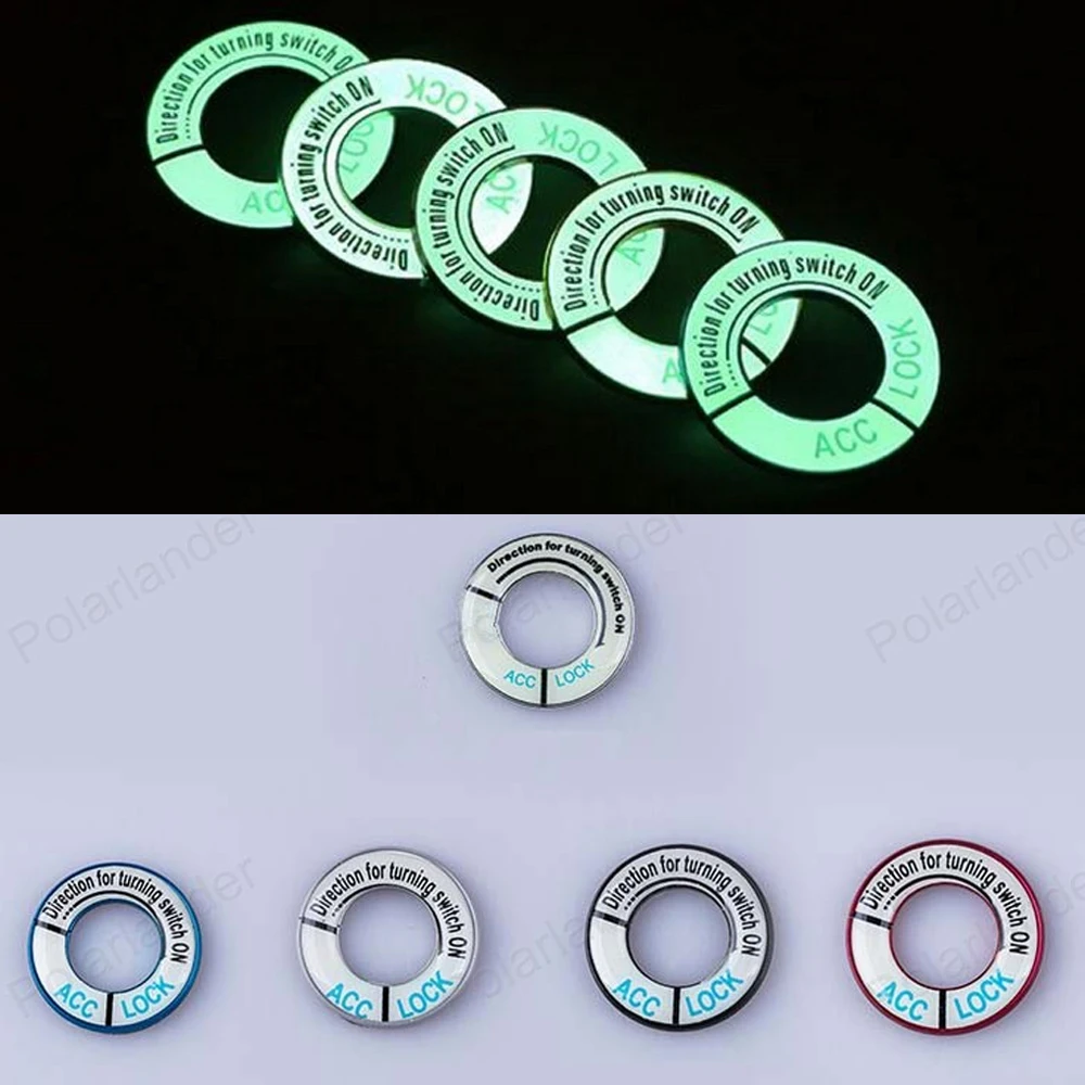 Светящееся кольцо зажигания для Citroen Sega 408 301 307 508 4008 C4L C5 Elysee/Peugeot 206 207 2008 5008|peugeot