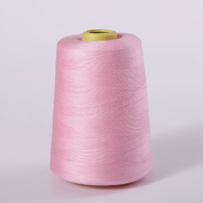 8000 Yards Pink Industrial Overlock Sewing Machine Polyester Thread Sewing Linein Sewing