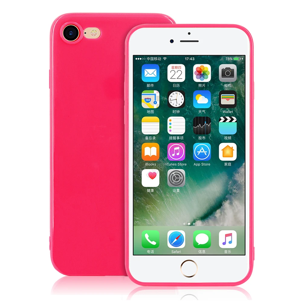 KIP71147_3_Smooth Pure Color Series Soft TPU Case for iPhone 7