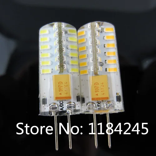 

Silica gel 5W 360 degree G4 led bulb DC AC 12V 260LM non-polar 48 leds 3014 chip dimmer 5pcs/lot free shipping