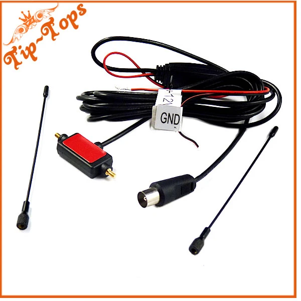 Receptor de antena de TV analógica Universal coche, compatible con todos los coches vw passat b5, puerto IEC|car analog tv antenna|analog tv antennacar antenna -