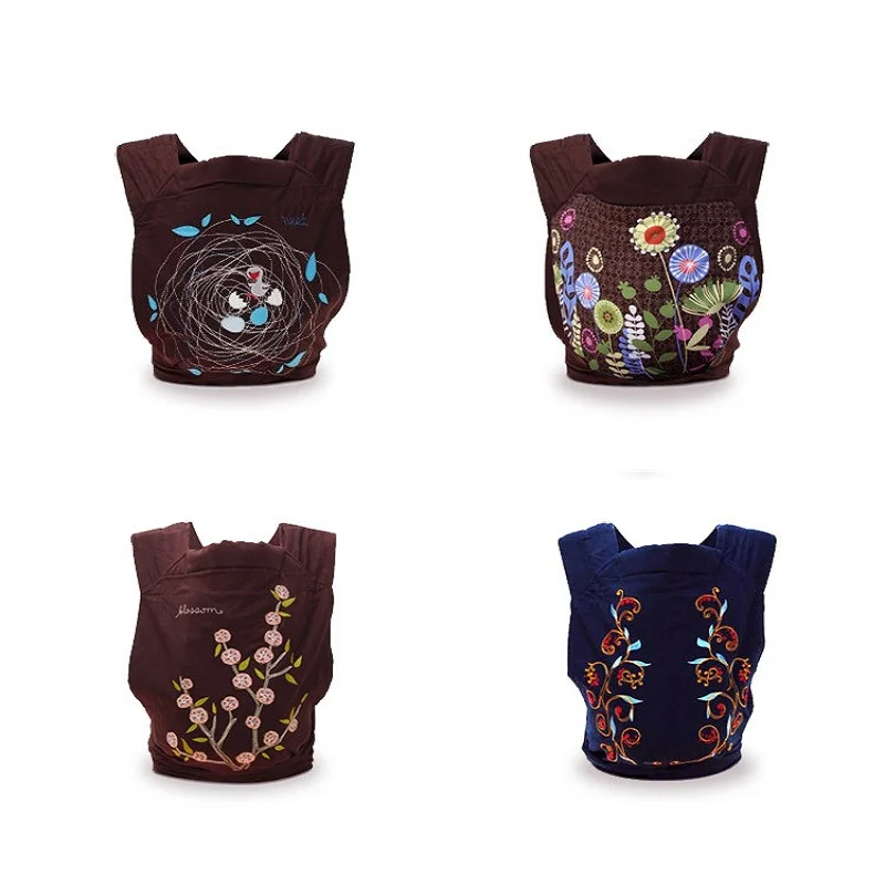 

new quality comfortable 4 Designs styles Mei Tai Baby Carrier Fashion Pattern Sling economic For 0-3 Years children Infant