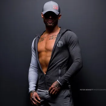 

Mens 3d Hoodies Zipper Casual Tracksuit Pocket Hooded Sweatshirt Men 2019 Gray Red Purple Gradient Streetwear Hip Hop Hoodie