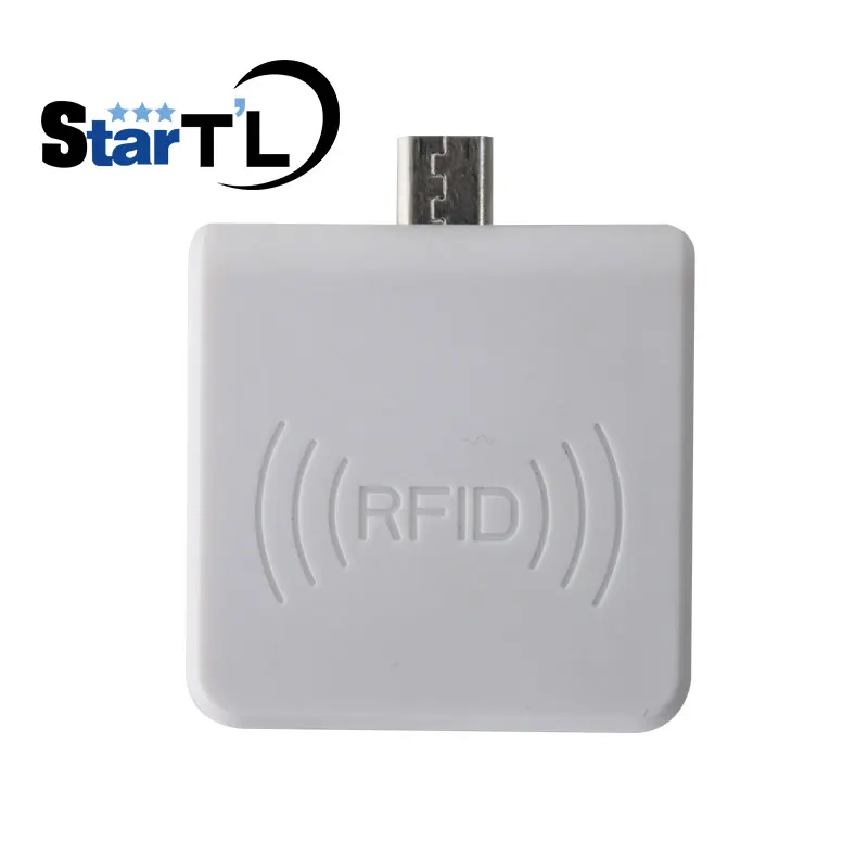 Free Shipping Mini Portable 13.56Mhz Proximity EM Card USB IC Card Reader Win8/Android/OTG SmartPhone Android Rfid Card Reader photo