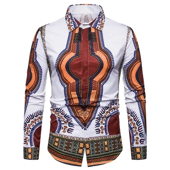 

fashion chinese style long sleeve print men long sleeve shirts slim good quality dress shirts mens tuxedo