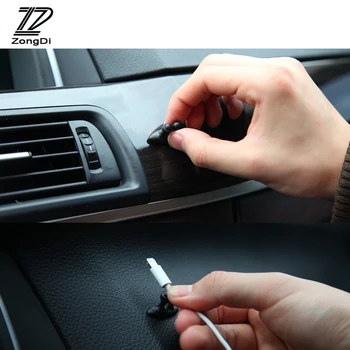 

8pcs Car Wire Clip Stickers for Opel Astra Peugeot 207 407 Hyundai I30 Skoda Rapid Renault Duster Kia Sportage 2018 Accessories