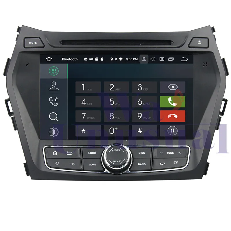 gps navigation android For Hyundai Santa Fe 2013-2014