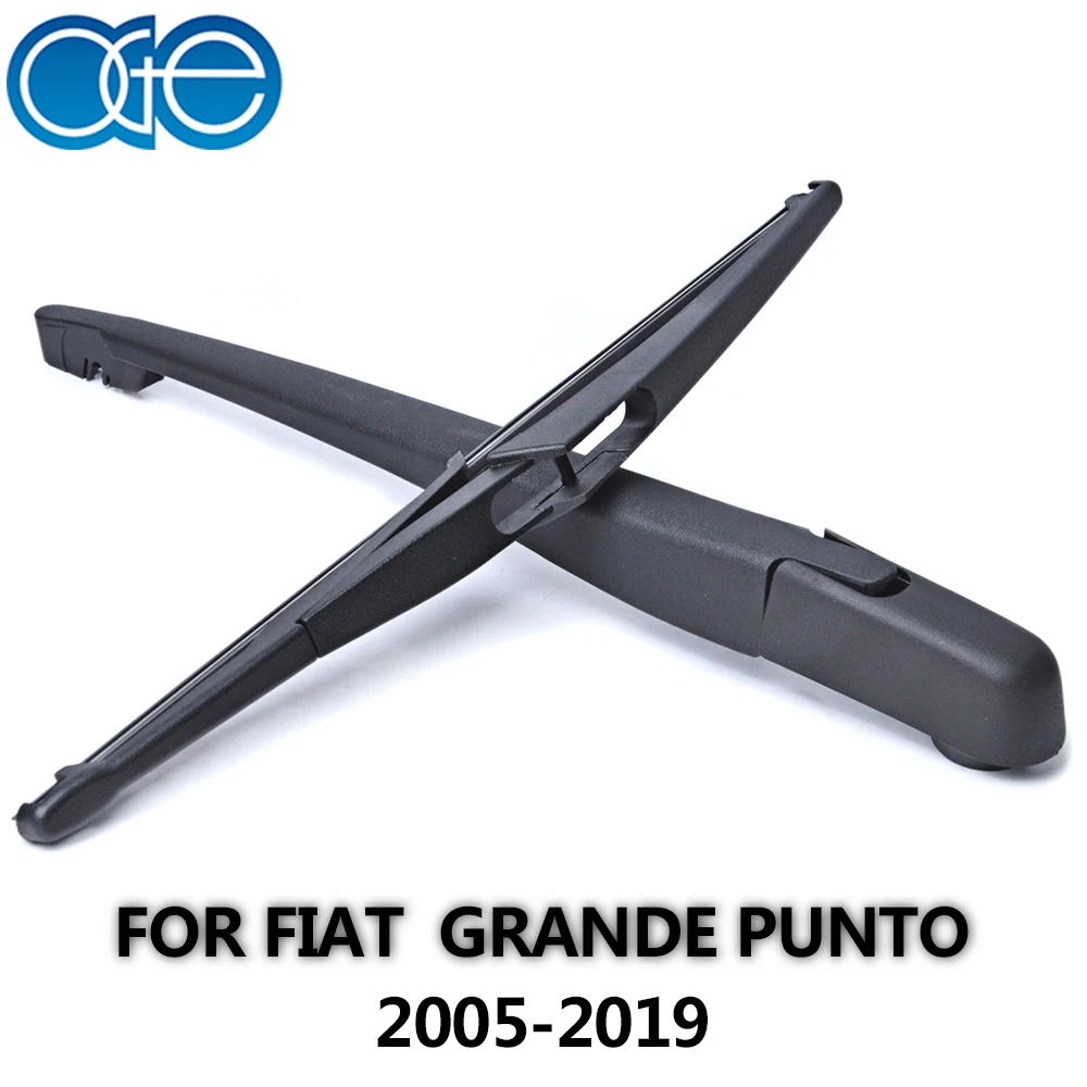 Rear Wiper Arm Blade, for Fiat Grande Punto 2005-2019-OGE Back Windscreen Wiper Assembly Replacement-Natural Rubber auto parts Rear Wiper Arm Blade, for Fiat Grande Punto 2005-2019-OGE Back Windscreen Wiper Assembly Replacement-Natural Rubber auto parts
