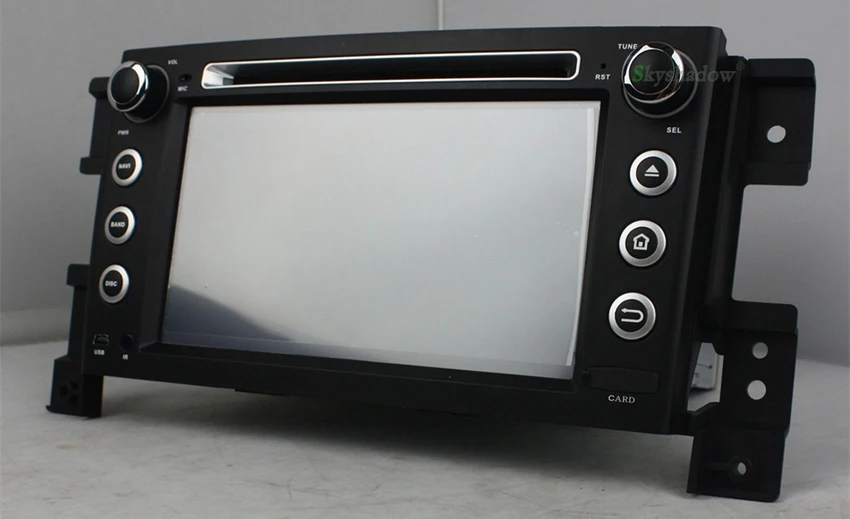 Cheap DSP Android 9.0 2GB RAM 16GB 4 core Car DVD Player GPS Map RDS Radio wifi BT 4.2 DVR rear Camera TV For SUZUKI Vitara 2005-2011 4