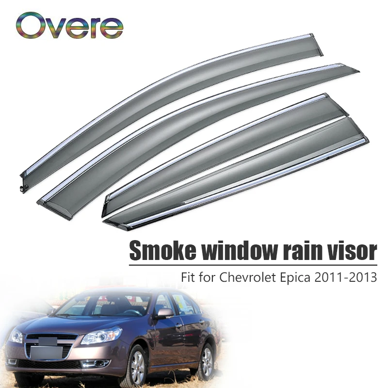 Овере Новинка 1 комплект детский дым окно дождевой козырек для Chevrolet Epica 2011 2012 2013