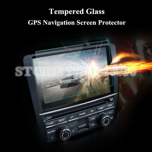 

Tempered Glass GPS Navigation Screen Protector For Porsche Panamera 2010-2016