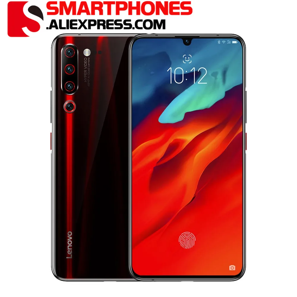 

Global ROM Lenovo Z6 Pro 6GB / 8GB + 128GB 4000mAh Snapdragon 855 Mobile Phone 6.39'' 48MP Quad Cameras 4K Video Smartphone