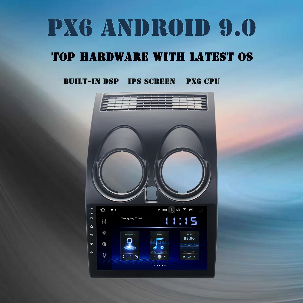 Discount 10.2" IPS Android 9.0 Car multimedia player for Nissan Qashqai 2008-2014 Autoradio built-in DSP GPS with 6-Core 4GB+32GB wifi 0 Discount 10.2" IPS Android 9.0 Car multimedia player for Nissan Qashqai 2008-2014 Autoradio built-in DSP GPS with 6-Core 4GB+32GB wifi 0