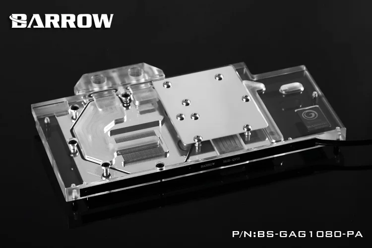 

Barrow BS-GAG1080-PA, LRC 1.0 Full Cover Graphics Card Water Cooling Block for GALAXY GTX1080/1070/1060 Gamer