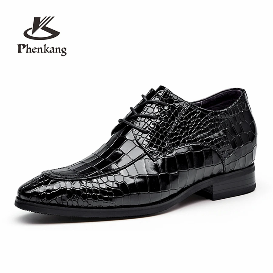 Mens formal shoes Genuine leather oxford shoes for men dressing wedding men's brogues office shoes lace up male men shoes 2020 Mens formal shoes Genuine leather oxford shoes for men dressing wedding men's brogues office shoes lace up male men shoes 2020