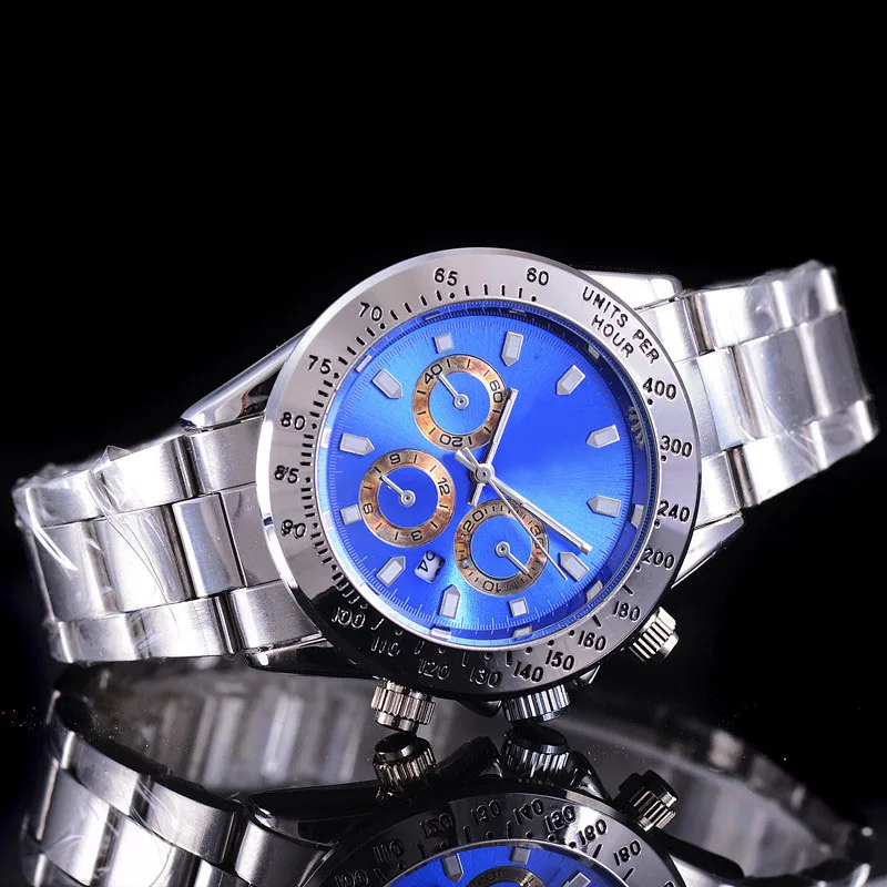 

relogio masculino luxury brand men watch designer casual dress mens watches automatic day date Digital wristwatch Silver clock