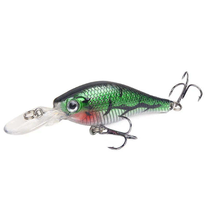

1Piece 8.5cm 7g Isca Artificial Plastic Minnow Lure Fishing Bait Lures Wobblers Crankbait For Ocean River Fishing Trackle
