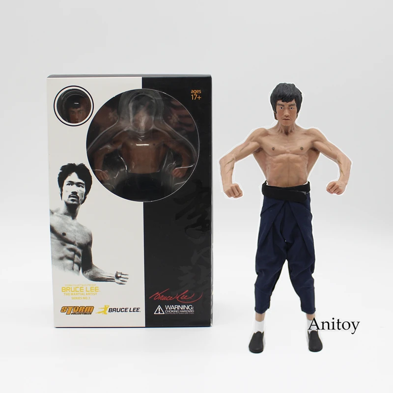 

Bruce Lee Real Clothing Ver. 1/8 Scale Painted Figure Latissimus Dorsi Doll PVC Action Figure Collectible Model Toy 19cm KT3418