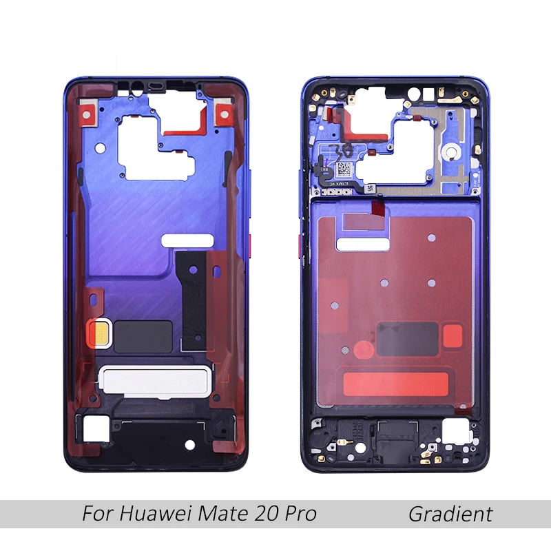 Netcosy для huawei P20 mate 20 Pro Nova 3 4 средняя рамка задняя крышка корпуса рамка запасные части для huawei Honor V20 9i
