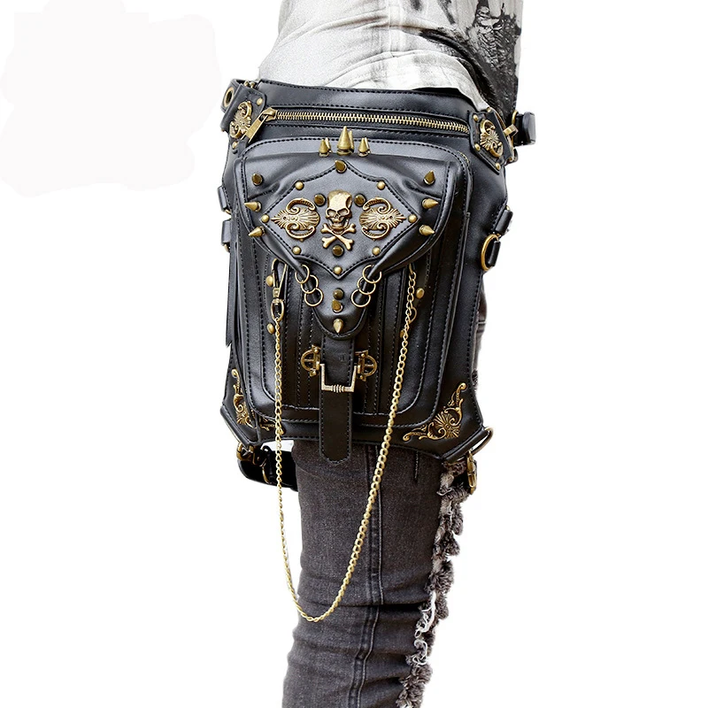 

Kiuped Arrow 2018 designer shoulder bag punk rivet ladies crossbody backpack bags luxury for women waist bag fashion brand