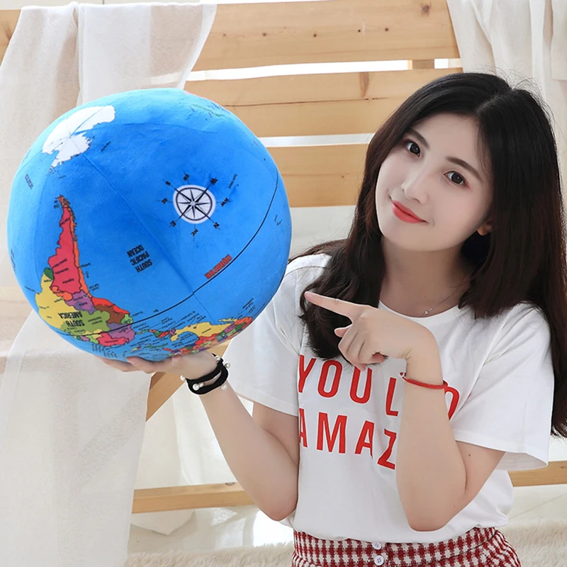 MIAOOWA 1PC 30CM lovely Simulation Education Earth Cute Plush Doll Baby Brain Development Toy Children Kid Girl Birthday Gifts