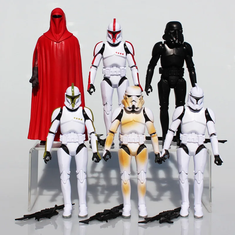 

Pz/set Boba Fett di Star Wars Figure Sandtrooper Clone Trooper PVC Action Figure Giocattoli Bambole Modello 16 cm Grande regalo