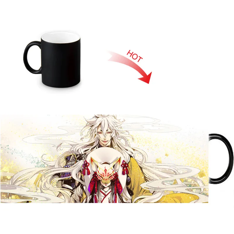 Touken Ranbu печатные цветные кружки для дома фарфоровые чайные чашки молока