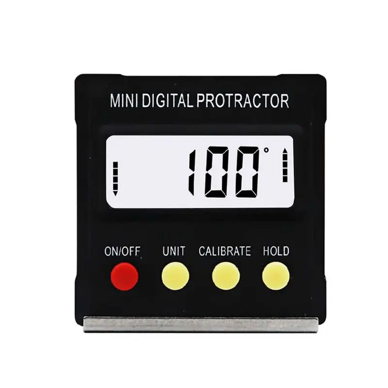 

Mini Electronic Digital Display Magnetic Digital Inclinometer Protractor Slope Level Measuring Instrument