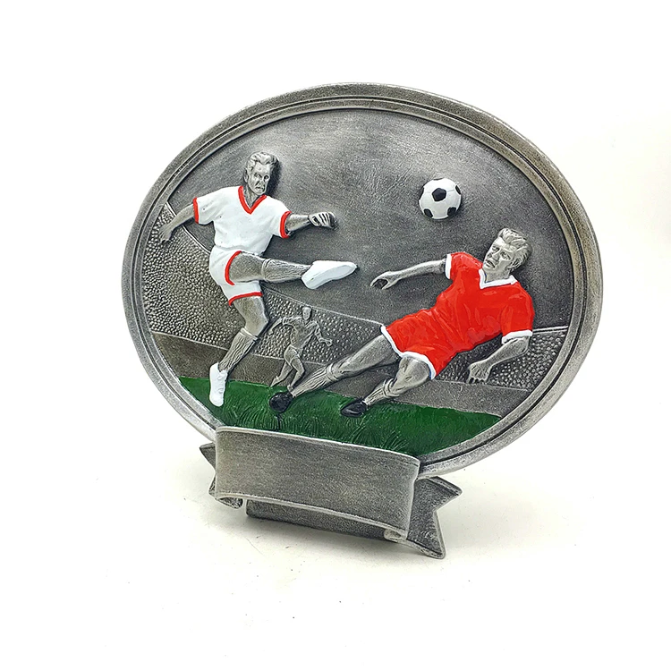 new resin trophies high grade football trophies medals customized
