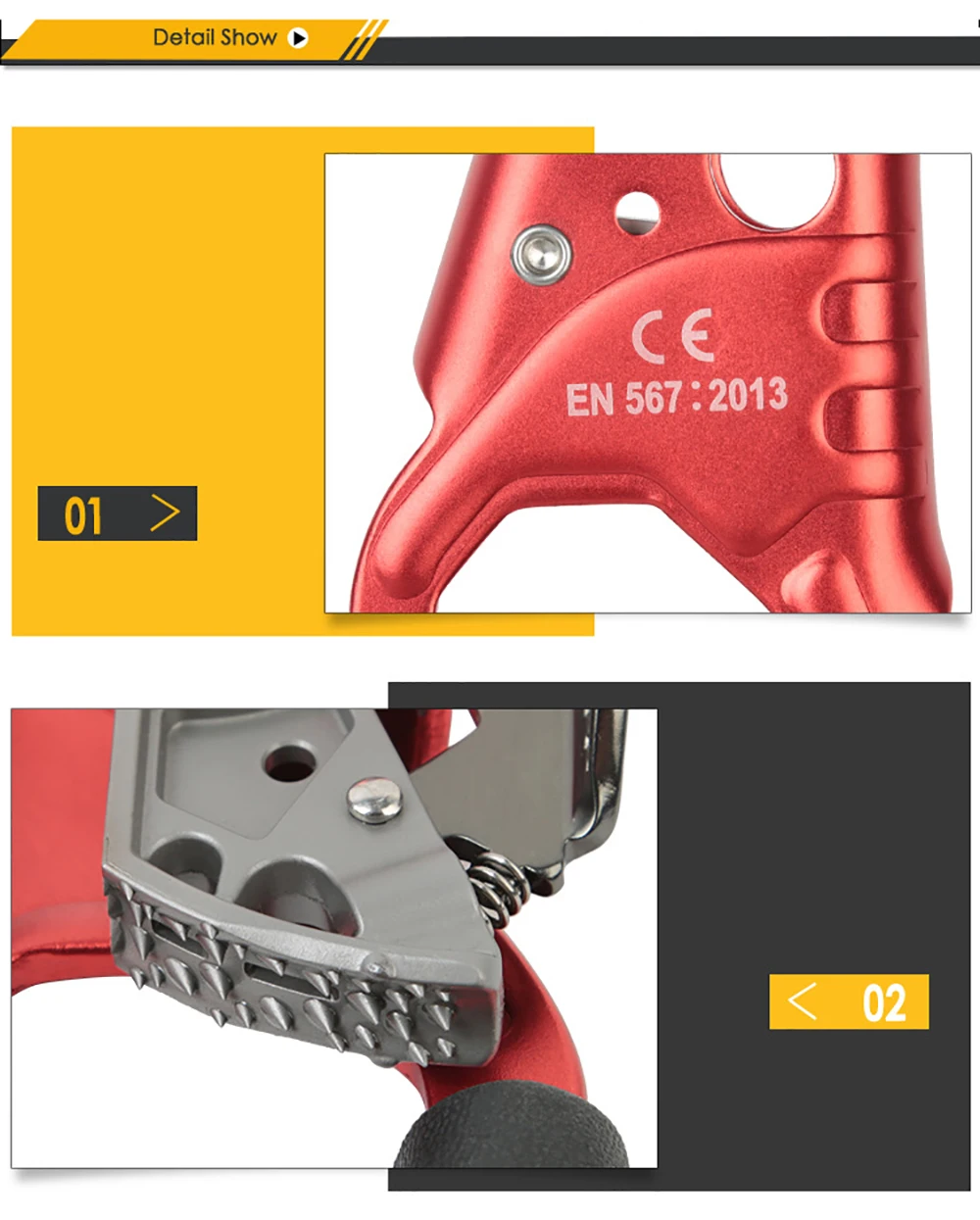 Climbing Chest Ascender M 2