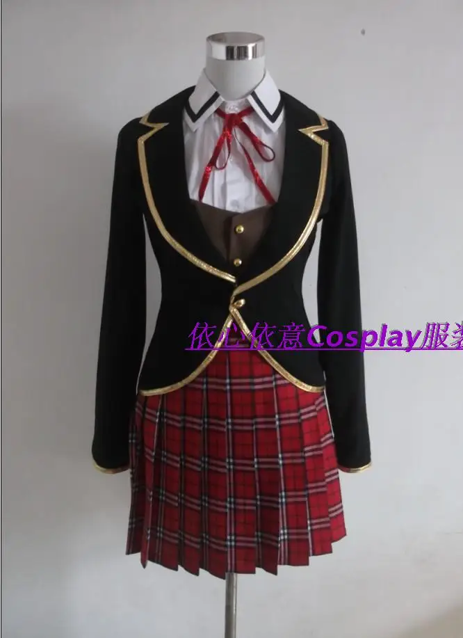 

Weiss blake yang school uniform Cosplay Costume custom any size 11