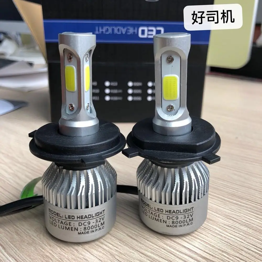 

HAOSJ 16000lm S2 Led Car Headlight with Powerful COB Chips H1 H3 H4 H7 H8 H9 H11 880 881 9004 9005 9006 9007 led Lamps