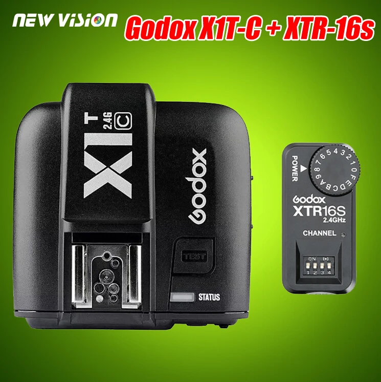 Godox XTR-16S  2.4     4- + X1T-C TTL    Canon V850 V860C V860N 