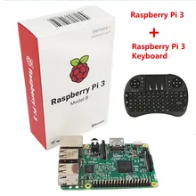 Raspberry Pi 3 Model B With Wifi & Bluetooth +i8 Mini 2.4G Wireless Mini Keyboard For Orange Pi PC Android TV Raspberry Pi 3