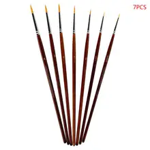 Нейлоновая масляная живопись с указанием ход ручка практика, в сочетании с дополнительными Цвет кисть для гуаши труба